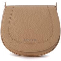 orciani brown tumbled leather shoulder bag womens shoulder bag in brow ...