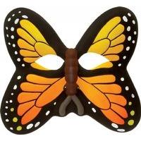 Orange Butterfly Eva Foam Face Mask By Wild Republic!