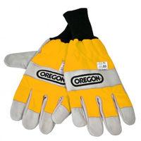 oregon oregon chainsaw gloves with two handed protection large