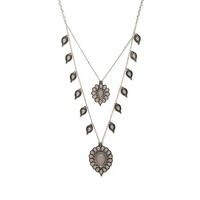 ornate statement necklace