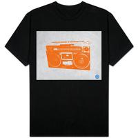 Orange Boom Box