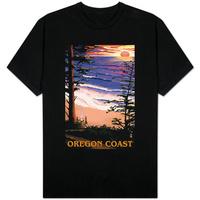 Oregon Coast Sunset Surfers