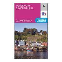 Ordnance Survey Landranger 47 Tobermory & North Mull Map With Digital Version - Orange, Orange