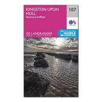 ordnance survey landranger 107 kingston upon hull beverley driffield m ...