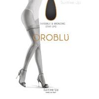 Oroblu Suntime Bronze Effect Diamond Top Hold Ups