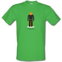 Orange Pilkington male t-shirt.