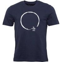 Original Penguin Mens Be Original T-Shirt Total Eclipse