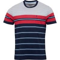 Original Penguin Mens French Stripe T-Shirt Dress Blues