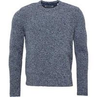 original penguin mens long sleeve yarn twisted jumper dark shadow