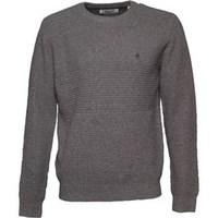 original penguin mens long sleeve crew neck sweater rain heather