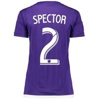 Orlando City SC Home Shirt 2017-18 - Womens with Spector 2 printing, Purple