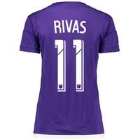 Orlando City SC Home Shirt 2017-18 - Womens with Rivas 11 printing, Purple