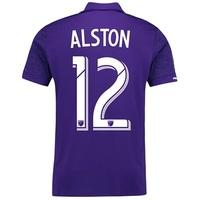 orlando city sc home shirt 2017 18 with alston 12 printing purple