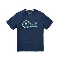 original penguin script logo t shirt