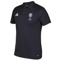 orlando city sc coaches polo black black