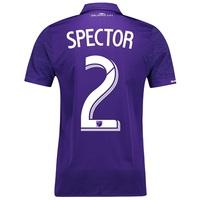 Orlando City SC Authentic Home Shirt 2017-18 with Spector 2 printing, N/A