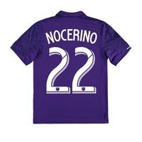 Orlando City SC Home Shirt 2017-18 - Kids with Nocerino 22 printing, Purple