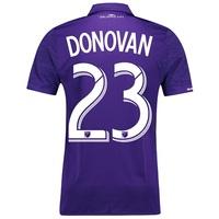 Orlando City SC Authentic Home Shirt 2017-18 with Donovan 23 printing, N/A