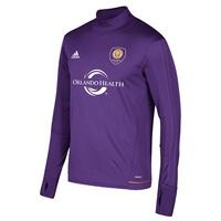 orlando city sc training top long sleeve purple white