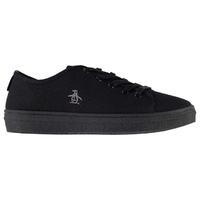 Original Penguin Lace Up Canvas Trainers by Penguin