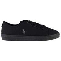 Original Penguin Lace Up Canvas Trainers by Penguin