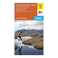 Ordnance Survey Explorer OL6 The English Lakes - South Western area With Digital Version - Orange, Orange