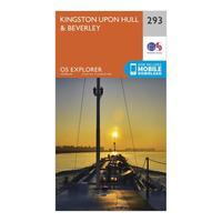 Ordnance Survey Explorer 293 Kingston upon Hull & Beverley Map With Digital Version - Orange, Orange