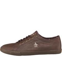 Original Penguin Mens Brewton Trainers Brown