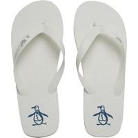 Original Penguin Mens Pacific Flip Flops White