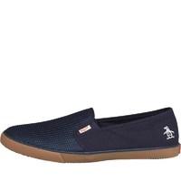 original penguin mens pecan espadrilles navy canvas