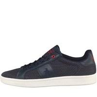 Original Penguin Mens Steadman Mesh Trainers Navy