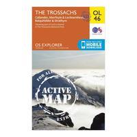 ordnance survey explorer active ol46 the trossachs map with digital ve ...