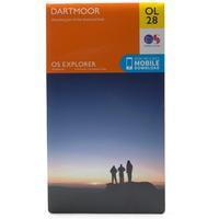 Ordnance Survey Explorer OL28 Dartmoor Map With Digital Version - Orange, Orange