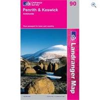Ordnance Survey Landranger 90 Penrith and Keswick Map Book - Colour: 90