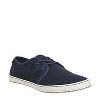 Original Penguin Epic Lace Up NAVY MESH CANVAS