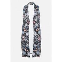 ORIENTAL FLORAL SLEEVELESS JKT