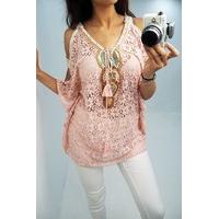 Orlando crochet beaded tassel kaftan