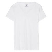 Organic Cotton V-neck T-shirt - White