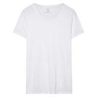 Organic Cotton C-neck T-shirt - White