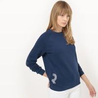 organic cotton slogan sweatshirt