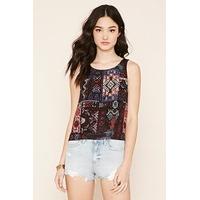 Ornate Print Top