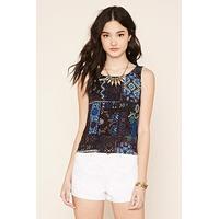 Ornate Print Top