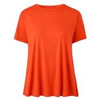 orange short sleeve swing t shirt