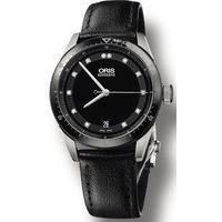 Oris Watch Artix GT Date Diamond Ceramic Leather D