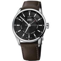 Oris Watch Artix Pointer Day Date Leather D