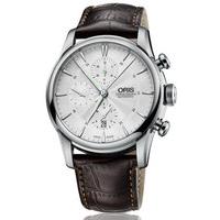 Oris Watch Artelier Chronograph Leather D