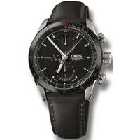 oris watch artix gt chronograph leather d