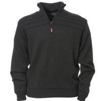 Orson 1/4 Zip Lined Sweater - Charcoal