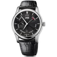 Oris Watch Artelier Pointer Day Date Small Second Leather