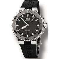 oris watch aquis date rubber d